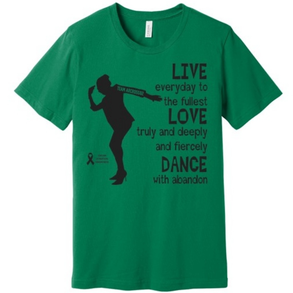 5⭐ Unisex Dance TEAM ARCROSS82 Black Print Tee - Picture 2 of 7